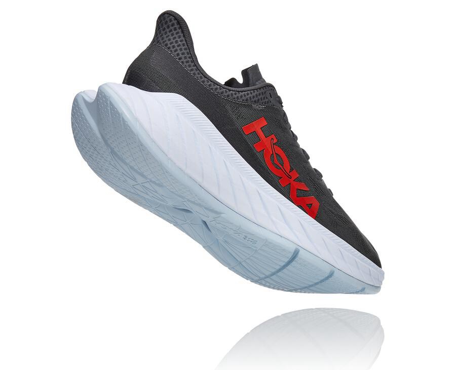 Tenis Hoka One One Masculino Pretas/Branco - Carbon X 2 - 482-VSTMEB